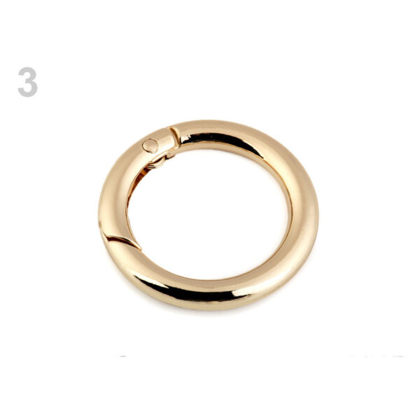 Taschenring - Karabiner - Ringkarabiner - Ø 34 und 38 mm - 4 Farben – Bild 4