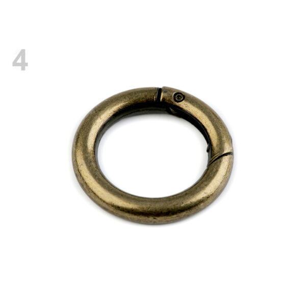 Taschenring - Karabiner - Ringkarabiner - Ø 34 und 38 mm - 4 Farben – Bild 5