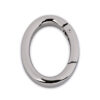 Taschenring - Karabiner - ovale Karabiner - 28 x  38mm - verschiedene Farben – Bild 2