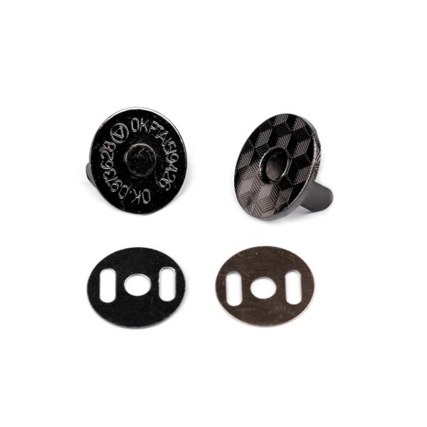 4x Magnetknopf für Taschen - Magnetverschluss - Nähfrei - 18mm - verschiedene Farben – Bild 5