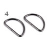 10 Halbringe - D-Ringe 3 mm - für 38mm Gurtband - versch. Farben – Bild 4