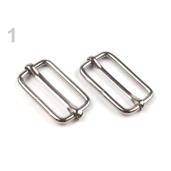 5 Schieber - Schnallen - für 30mm Gurtband - versch. Farben – Bild 2