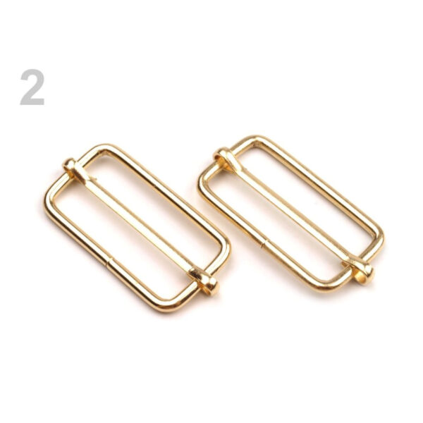 5 Schieber - Schnallen - für 30mm Gurtband - versch. Farben – Bild 3