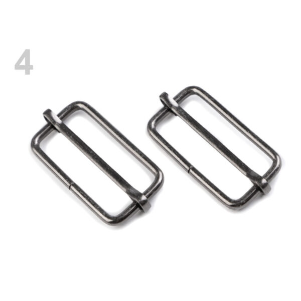 5 Schieber - Schnallen - für 30mm Gurtband - versch. Farben – Bild 5