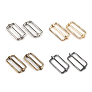 5 Schieber - Schnallen - für 30mm Gurtband - versch. Farben