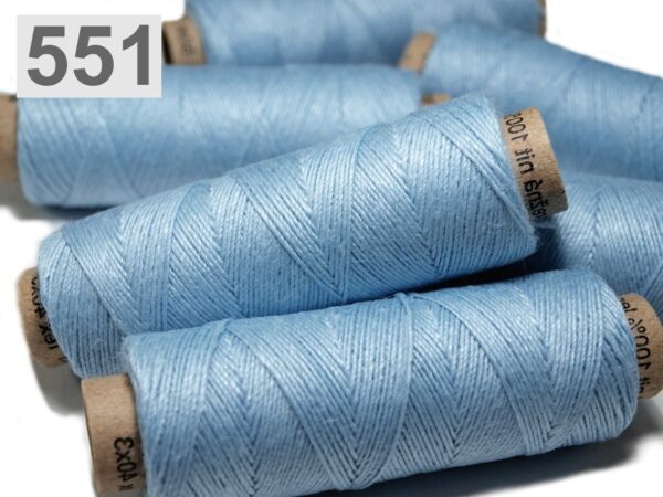 1 Rolle - 50m Leinengarn - Garn - verschiedene Farben – Bild 21