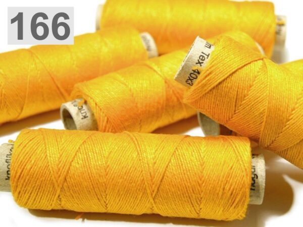 1 Rolle - 50m Leinengarn - Garn - verschiedene Farben – Bild 22