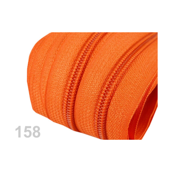 0,95EURO/m,  5m endlos Reißverschluss - 5mm-Spirale - inkl.10 Zipper - Gelbtöne – Bild 7