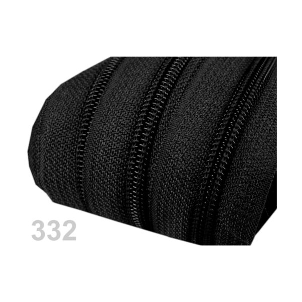 0,95EURO/m,  5m endlos Reißverschluss - 5mm-Spirale - inkl.10 Zipper - Braun- und Grautöne – Bild 8