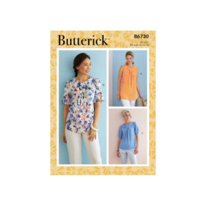 Butterick Schnittmuster - B6730 - schlichte Sommerbluse, Shirt