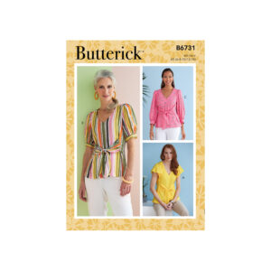 Butterick Schnittmuster - B6731 - Sommerbluse, Shirt mit Puffärmel