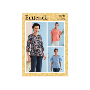 Butterick Schnittmuster - B6732 - Sommerbluse, Shirt
