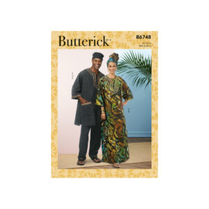 Butterick Schnittmuster - B6748 - Hausanzug, Tunika, Hauskleid