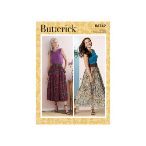 Butterick Schnittmuster - B6749 -  Stufenrock, Sommerrock