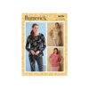 Butterick Schnittmuster - B6754 - Basicshirt, Damenshirt, Damenbluse