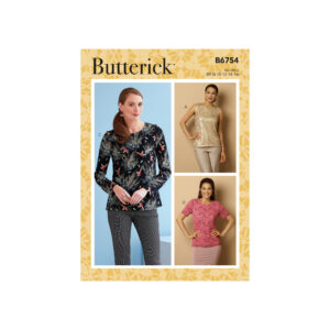 Butterick Schnittmuster - B6754 - Basicshirt, Damenshirt, Damenbluse