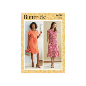 Butterick Schnittmuster - B6758 - Damenkleid, Sommerkleid