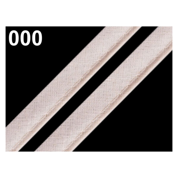 0.58EUR/m - 5m Paspelband, Biesenband - Baumwolle - 12 mm - helle Farben – Bild 3