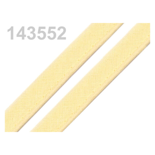 0.58EUR/m - 5m Paspelband, Biesenband - Baumwolle - 12 mm - helle Farben – Bild 6