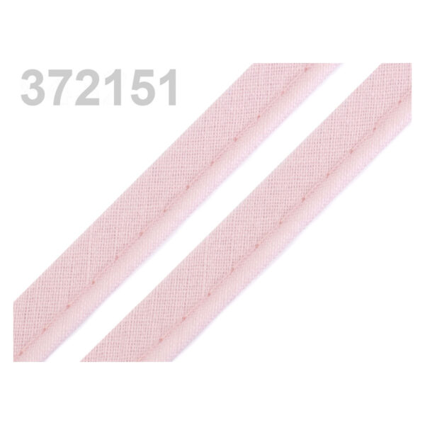 0.58EUR/m - 5m Paspelband, Biesenband - Baumwolle - 12 mm - helle Farben – Bild 9
