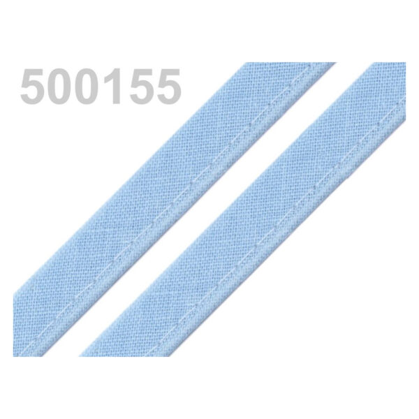 0.58EUR/m - 5m Paspelband, Biesenband - Baumwolle - 12 mm - helle Farben – Bild 12