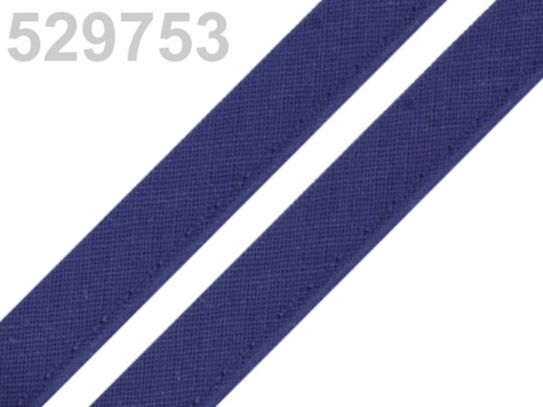 0.58EUR/m - 5m Paspelband, Biesenband - Baumwolle - 12 mm - dunkle Farben – Bild 8