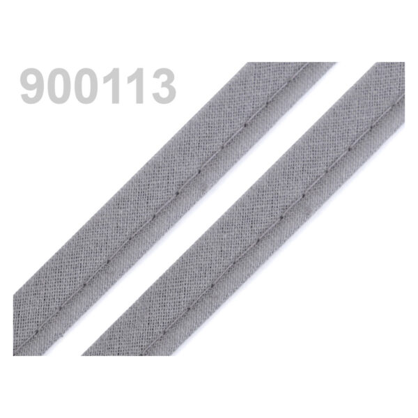 0.58EUR/m - 5m Paspelband, Biesenband - Baumwolle - 12 mm - helle Farben – Bild 16