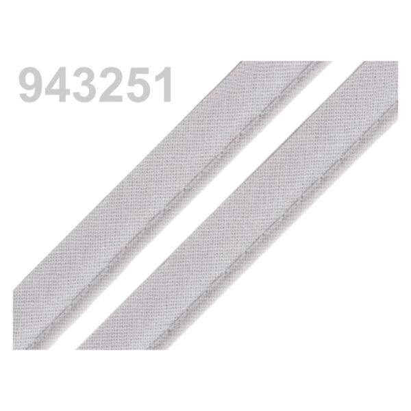 0.58EUR/m - 5m Paspelband, Biesenband - Baumwolle - 12 mm - helle Farben – Bild 17