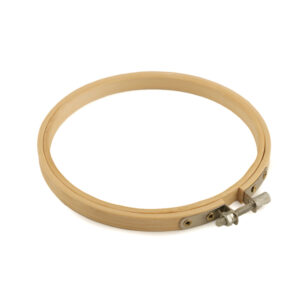 Stickrahmen - rund - Bambus natur - Ø 12,5 cm