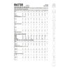 Butterick Schnittmuster - B6738 - elegante Damenkombination – Bild 10