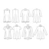 Butterick Schnittmuster - B6752 -  langes  Damenshirt, Lagenlook – Bild 7