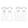 Butterick Schnittmuster - B6756 - lässiges Sommerkleid, Sommeroverall – Bild 9