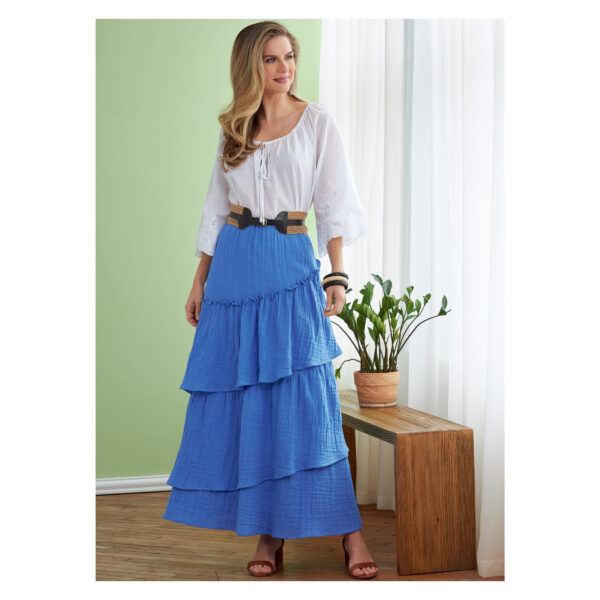 Butterick Schnittmuster - B6736 - Damenrock, Stufenrock – Bild 2