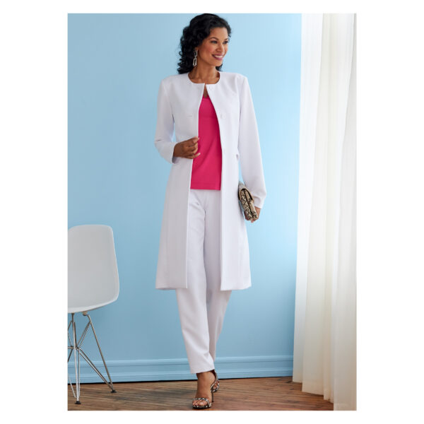 Butterick Schnittmuster - B6740 - Damenhose, Shirt, Blazer, Mantel – Bild 2