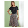 Butterick Schnittmuster - B6743 - schlichter, leicht ausgestellter Bahnenrock – Bild 2