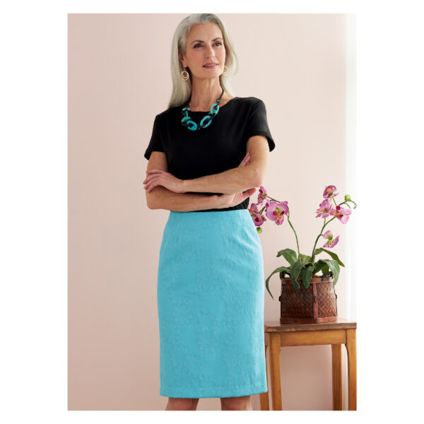 Butterick Schnittmuster - B6746 - schlichter, Stiftsrock – Bild 2