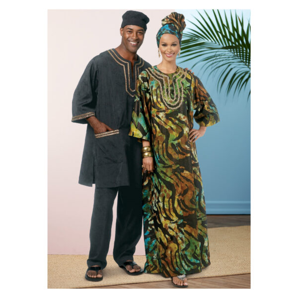 Butterick Schnittmuster - B6748 - Hausanzug, Tunika, Hauskleid – Bild 2