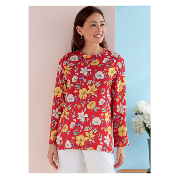 Butterick Schnittmuster - B6751 - Basicshirt, Damenshirt, Damenbluse – Bild 2