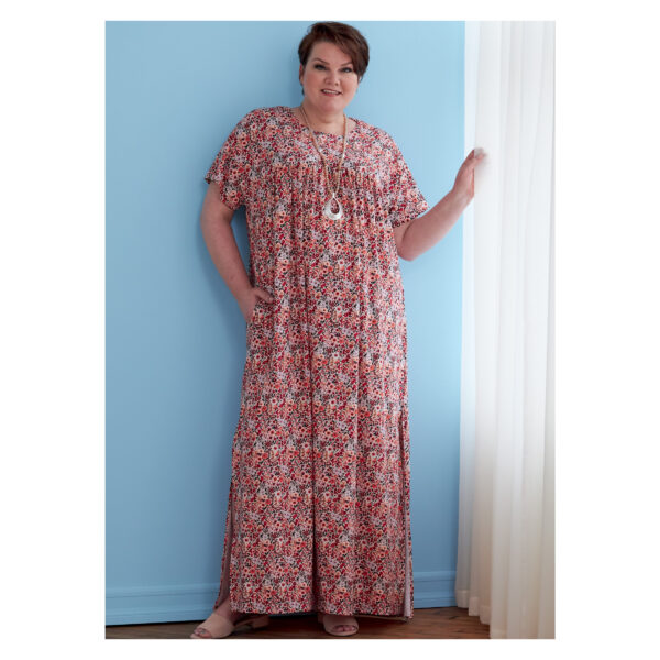 Butterick Schnittmuster - B6755 - schlichtes weites Damenkleid – Bild 2