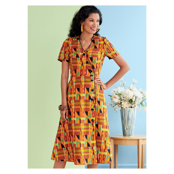 Butterick Schnittmuster - B6727 - Wickelkleid – Bild 3