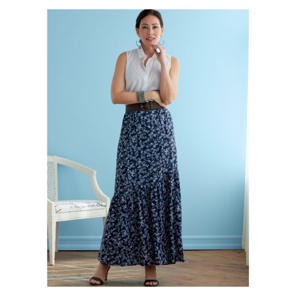 Butterick Schnittmuster - B6736 - Damenrock, Stufenrock – Bild 3