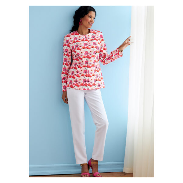 Butterick Schnittmuster - B6740 - Damenhose, Shirt, Blazer, Mantel – Bild 3