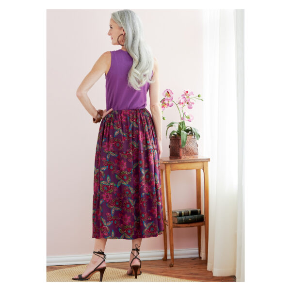 Butterick Schnittmuster - B6749 -  Stufenrock, Sommerrock – Bild 3