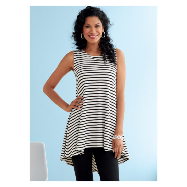 Butterick Schnittmuster - B6752 -  langes  Damenshirt, Lagenlook – Bild 3