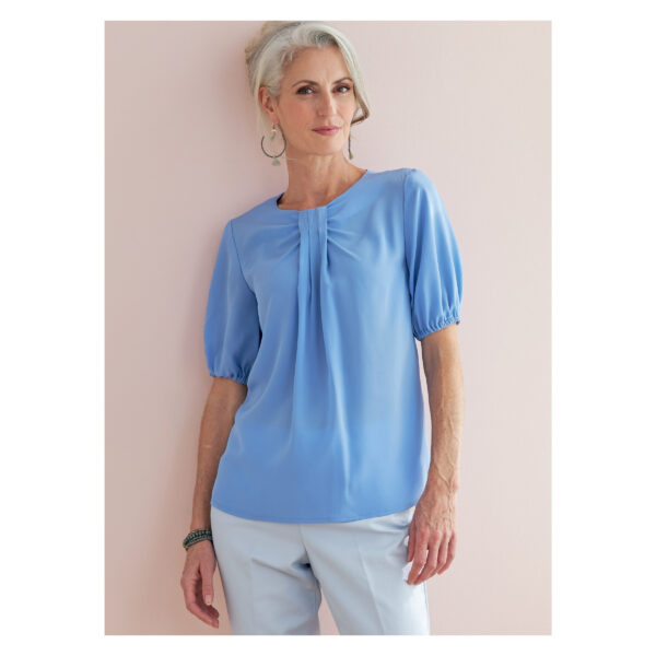 Butterick Schnittmuster - B6730 - schlichte Sommerbluse, Shirt – Bild 4