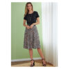 Butterick Schnittmuster - B6743 - schlichter, leicht ausgestellter Bahnenrock – Bild 4