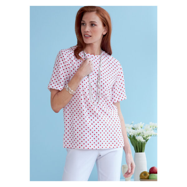 Butterick Schnittmuster - B6751 - Basicshirt, Damenshirt, Damenbluse – Bild 4