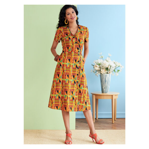 Butterick Schnittmuster - B6727 - Wickelkleid – Bild 5