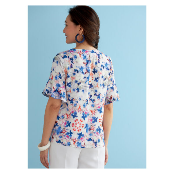 Butterick Schnittmuster - B6730 - schlichte Sommerbluse, Shirt – Bild 5
