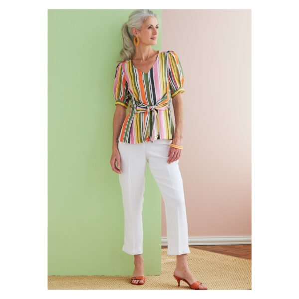 Butterick Schnittmuster - B6731 - Sommerbluse, Shirt mit Puffärmel – Bild 5